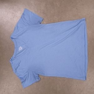 Time and TRU Blue V Neck Top